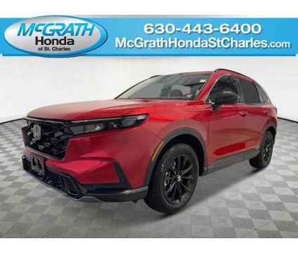 2025 Honda CR-V Hybrid Sport-L is a Red 2025 Honda CR-V Hybrid in Saint Charles IL