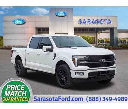 2024 Ford F-150 Platinum is a White 2024 Ford F-150 Platinum Car for Sale in Sarasota FL