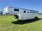2024 Platinum 4 Horse 8 Wide Trailer Special with Smart Tack 4 horses