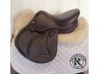 14.5" Voltaire Welli Saddle - Full Buffalo - 2022 - 000A Flaps - 5" dot to dot -