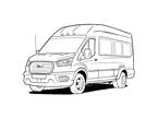 2023 Ford Transit Silver