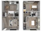 Ocean Villas Apartments - TWO BEDROOM / ONE HALF BATH TOWNHOME