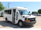 2014 Chevrolet Express 3500 15 Passenger Kinder Care School Shuttle Bus -