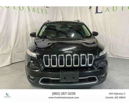 2014 Jeep Cherokee for sale is a Black 2014 Jeep Cherokee Car for Sale in Corinth MS