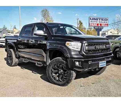 2017 Toyota Tundra CrewMax for sale is a Black 2017 Toyota Tundra CrewMax Car for Sale in Anchorage AK