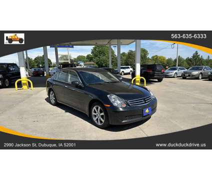 2006 INFINITI G for sale is a Black 2006 Car for Sale in Dubuque IA
