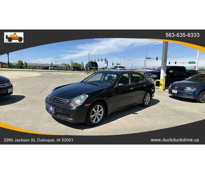 2006 INFINITI G for sale is a Black 2006 Car for Sale in Dubuque IA