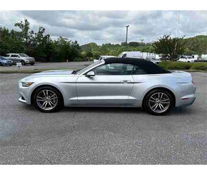 2016 Ford Mustang EcoBoost Premium is a Silver 2016 Ford Mustang EcoBoost Premium Convertible in Canton GA