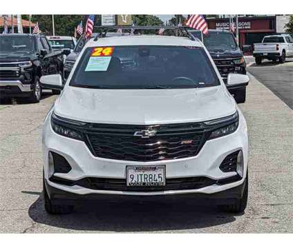 2024 Chevrolet Equinox RS is a White 2024 Chevrolet Equinox SUV in Van Nuys CA