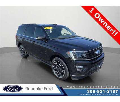 2020 Ford Expedition Limited is a Black 2020 Ford Expedition Limited SUV in Roanoke IL