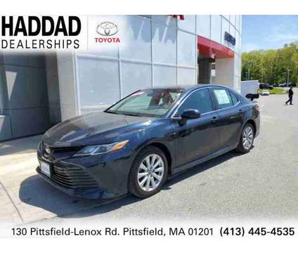 2018 Toyota Camry LE is a Blue 2018 Toyota Camry LE Sedan in Pittsfield MA