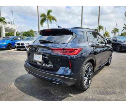2024 Infiniti Qx50 Sport is a Blue 2024 Infiniti QX50 SUV in Fort Lauderdale FL