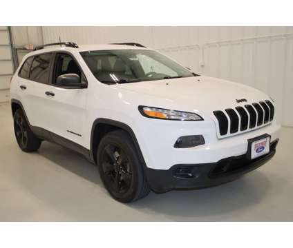 2017 Jeep Cherokee Altitude is a White 2017 Jeep Cherokee Altitude SUV in Canfield OH