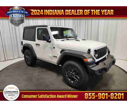 2024 Jeep Wrangler Sport S is a White 2024 Jeep Wrangler Sport SUV in Fort Wayne IN