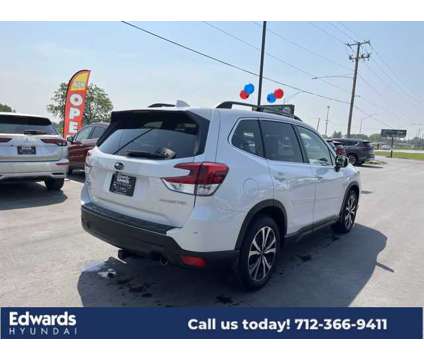 2021 Subaru Forester Limited is a White 2021 Subaru Forester L SUV in Council Bluffs IA