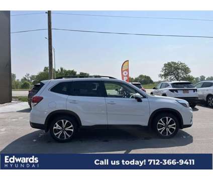 2021 Subaru Forester Limited is a White 2021 Subaru Forester L SUV in Council Bluffs IA