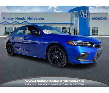 2022 Honda Civic Sport is a Blue 2022 Honda Civic Sport Sedan in Henderson NV