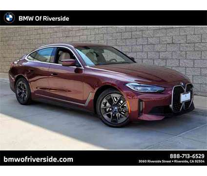 2023 BMW i4 eDrive40 is a Red 2023 eDrive40 Hatchback in Riverside CA