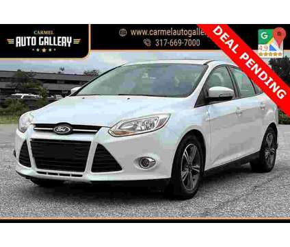 2014 Ford Focus SE is a White 2014 Ford Focus SE Sedan in Carmel IN