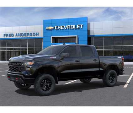 2024 Chevrolet Silverado 1500 Custom Trail Boss is a Black 2024 Chevrolet Silverado 1500 Custom Truck in Greer SC