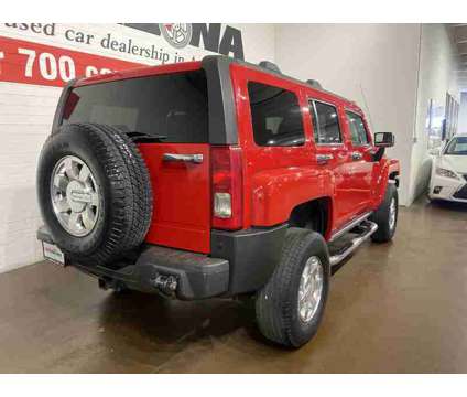 2008 Hummer H3 Luxury is a Red 2008 Hummer H3 Luxury SUV in Chandler AZ