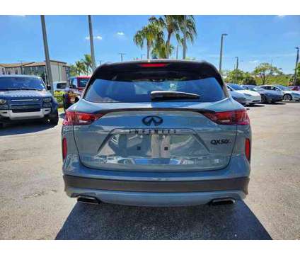 2024 Infiniti Qx50 Sport is a Grey 2024 Infiniti QX50 SUV in Fort Lauderdale FL