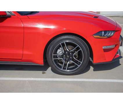 2022 Ford Mustang EcoBoost Premium is a Red 2022 Ford Mustang EcoBoost Premium Coupe in Baytown TX