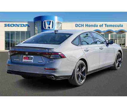 2024 Honda Accord Hybrid Sport-L is a Grey 2024 Honda Accord Hybrid Hybrid in Temecula CA