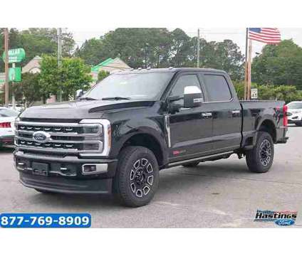 2024 Ford F-250SD Platinum is a Black 2024 Ford F-250 Platinum Truck in Greenville NC