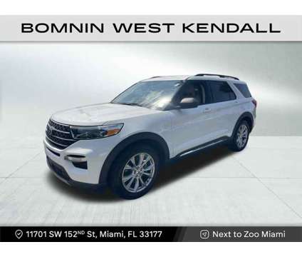 2021 Ford Explorer XLT is a White 2021 Ford Explorer XLT SUV in Miami FL