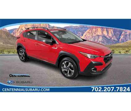 2024 Subaru Crosstrek Premium is a Red 2024 Subaru Crosstrek 2.0i SUV in Las Vegas NV