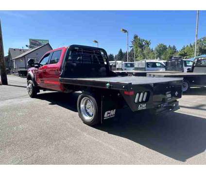 2023 Ford F-450SD Lariat DRW is a Red 2023 Ford F-450 Lariat Car for Sale in Portland OR