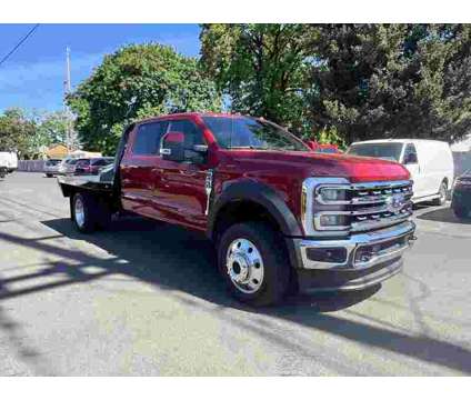 2023 Ford F-450SD Lariat DRW is a Red 2023 Ford F-450 Lariat Car for Sale in Portland OR