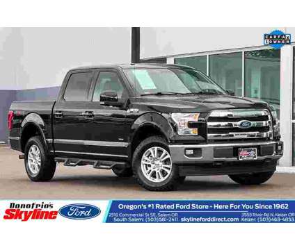 2017 Ford F-150 Lariat is a Black 2017 Ford F-150 Lariat Truck in Salem OR