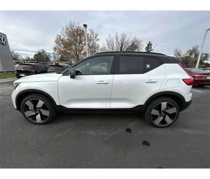 2024 Volvo XC40 Recharge Pure Electric Ultimate is a White 2024 Volvo XC40 SUV in Littleton CO