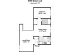 1406 - 1408 Elmwood Apartments - 1 Bedroom, 1 Bath