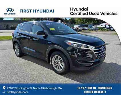 2018 Hyundai Tucson SE is a Black 2018 Hyundai Tucson SE SUV in North Attleboro MA