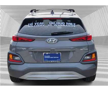 2021 Hyundai Kona NIGHT is a Grey 2021 Hyundai Kona SUV in Fort Lauderdale FL