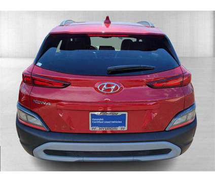 2022 Hyundai Kona SEL is a Red 2022 Hyundai Kona SEL SUV in Saint George UT