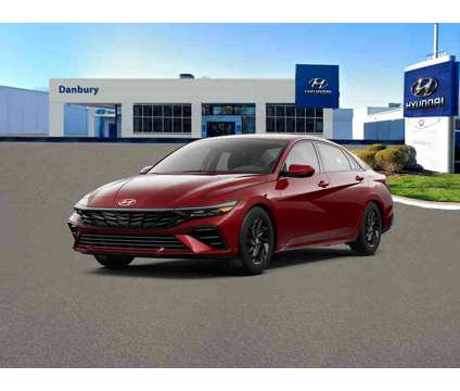 2024 Hyundai Elantra SEL is a Red 2024 Hyundai Elantra Sedan in Danbury CT