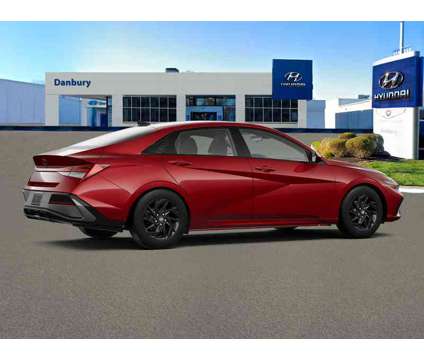 2024 Hyundai Elantra SEL is a Red 2024 Hyundai Elantra Sedan in Danbury CT