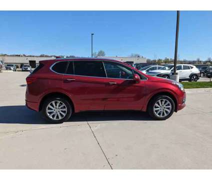 2020 Buick Envision AWD Essence is a Red 2020 Buick Envision SUV in Clive IA