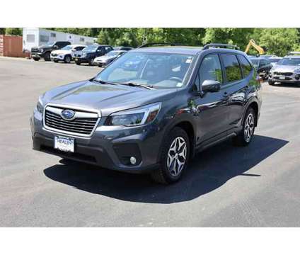 2021 Subaru Forester Premium is a Grey 2021 Subaru Forester 2.5i Station Wagon in Beacon NY