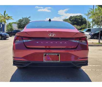 2023 Hyundai Elantra SEL is a Red 2023 Hyundai Elantra Sedan in Hialeah FL