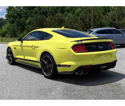 2021 Ford Mustang Mach 1 Fastback is a Yellow 2021 Ford Mustang Mach 1 Coupe in Anderson SC