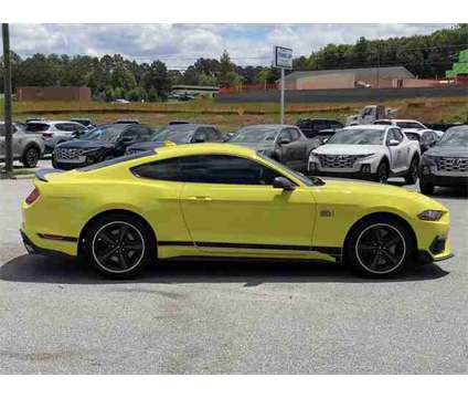 2021 Ford Mustang Mach 1 Fastback is a Yellow 2021 Ford Mustang Mach 1 Coupe in Anderson SC