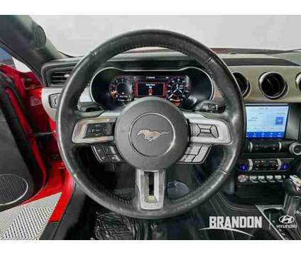 2023 Ford Mustang EcoBoost Premium Convertible is a Red 2023 Ford Mustang EcoBoost Convertible in Tampa FL