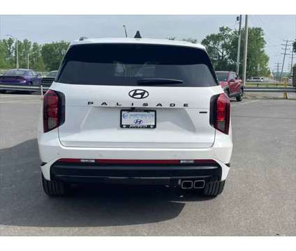 2024 Hyundai Palisade Calligraphy Night Edition is a White 2024 SUV in Utica NY