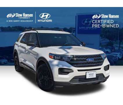 2020 Ford Explorer XLT is a White 2020 Ford Explorer XLT SUV in Clive IA