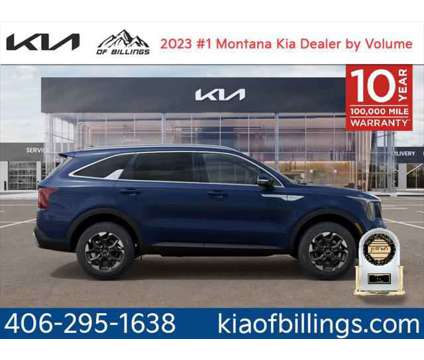 2024 Kia Sorento S is a Blue 2024 Kia Sorento SUV in Billings MT